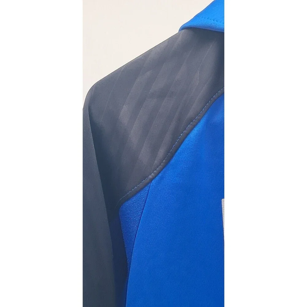 Nike Elite Hoodie Men's Medium Basketball Therma-FIT Blue Pullover Sweatshirt